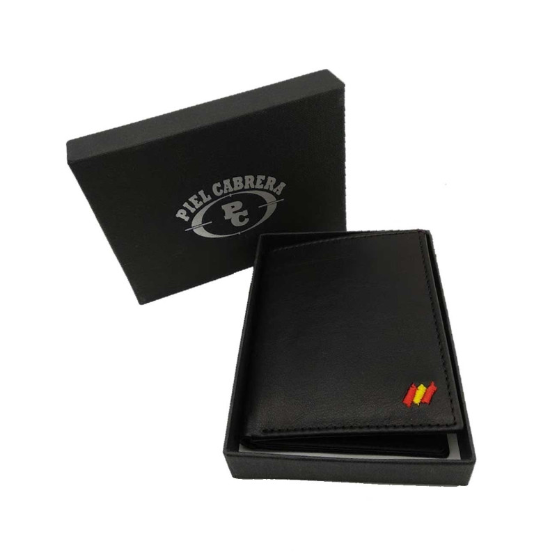 Cartera Portadocumentos Con Placa Para Guardia De Seguridad - Negro, Diseño Moderno